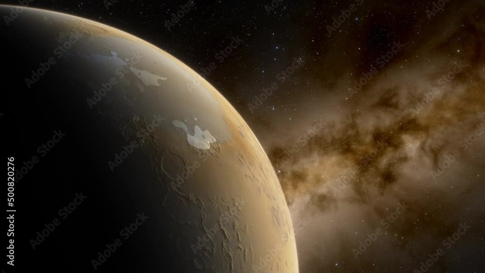 Beautiful View At Jupiter Planet in the Endless Outer Space Beautiful View At Jupiter Planet in the Endless Outer Space