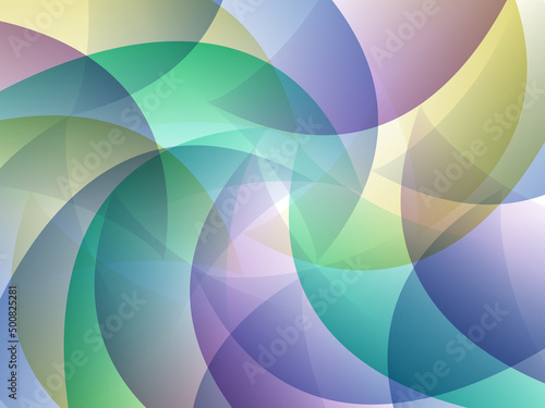 Abstract background with colorful blurred gradients Vector