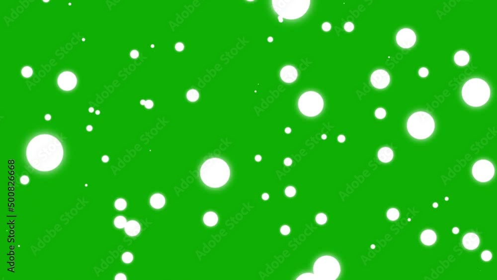 Shining bokeh lights motion graphics with green screen background Shining bokeh lights motion graphics with green screen background