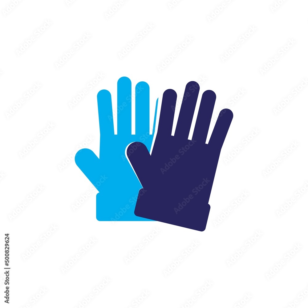 Gloves icon template vector Gloves icon template vector