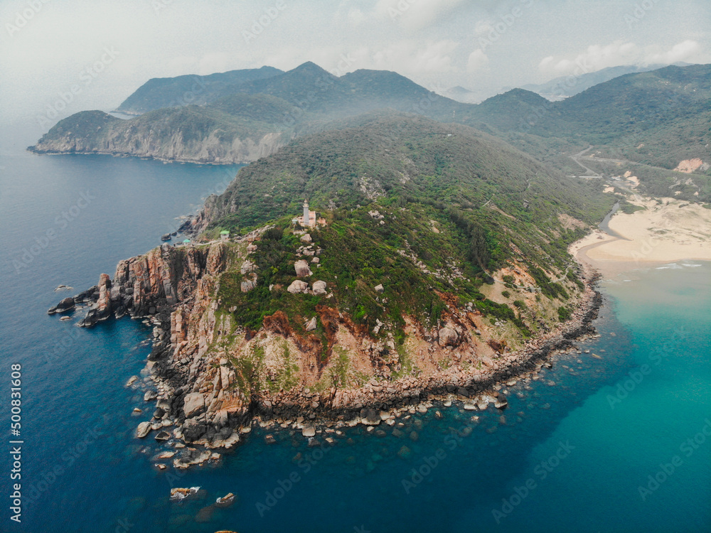 Fototapeta premium Mui Dai Lanh - Mui Dien - Tuy Hoa
