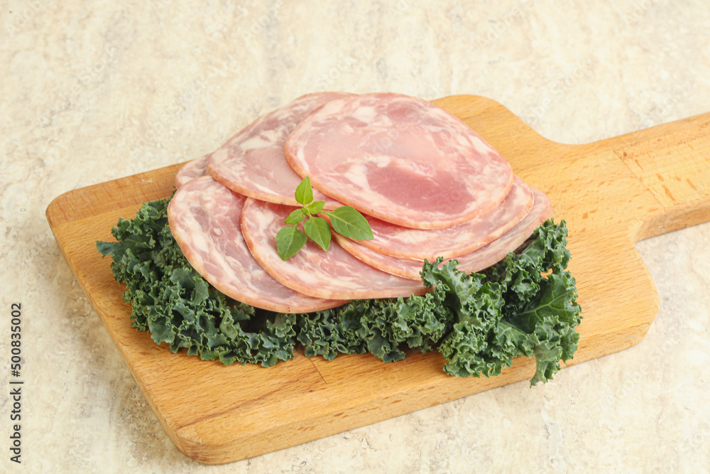Italian pork salami sausage - Napoli Italian pork salami sausage - Napoli