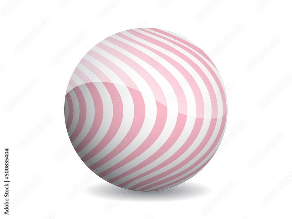 3D ball abstract vector illustration. Pattern sphere modern design. Round shape globe on white background. 3D ball abstract vector illustration. Pattern sphere modern design. Round shape globe on white background.
