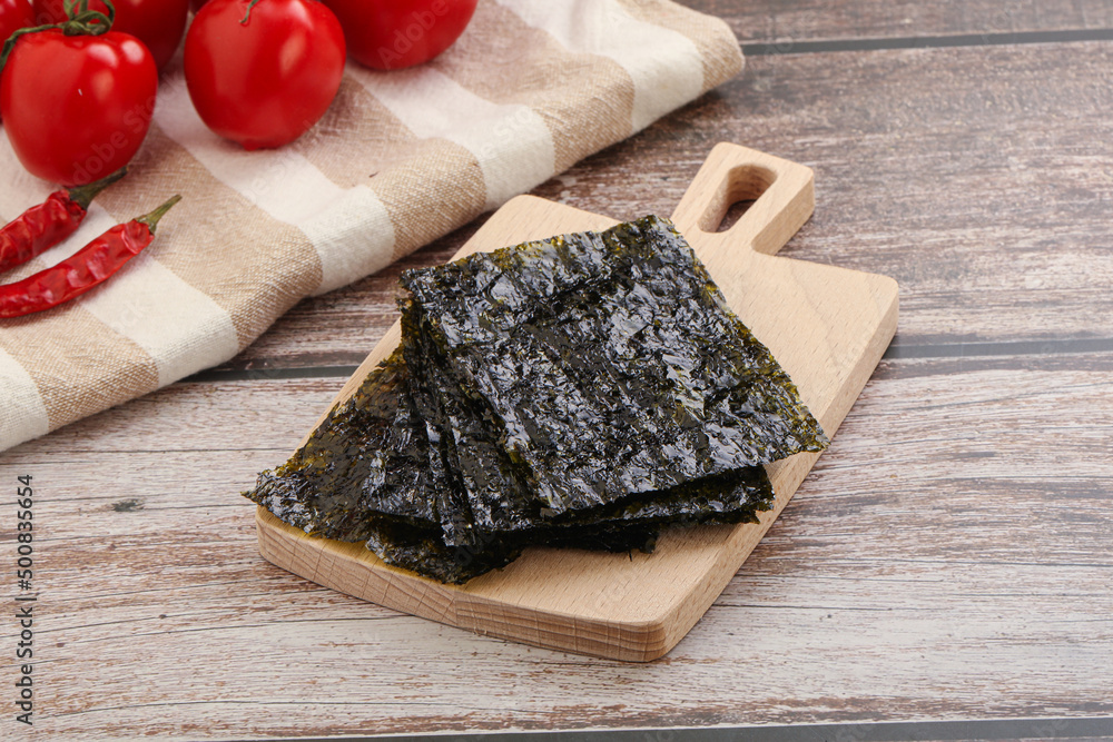 Korean cuisine - Nori seaweed chips