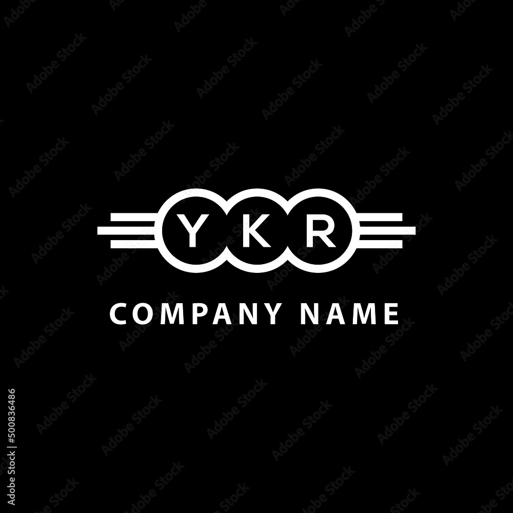YKR letter logo design on black background. YKR creative initials letter logo concept. YKR letter design.
YKR letter logo design on black background. YKR creative initials letter logo concept. YKR letter design.