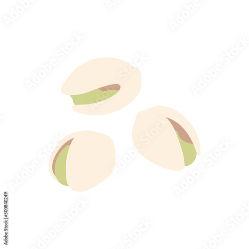 ピスタチオのイラスト