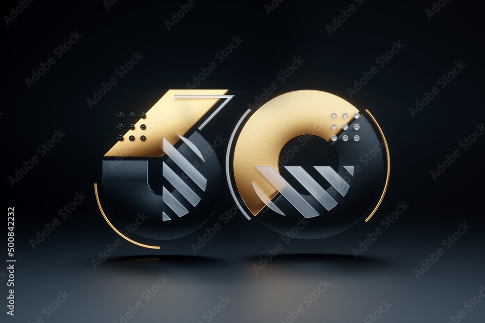 number sixty, digit, dark golden style. Modern design, luxury style, mockup, poster. 3D render, 3D illustration. number sixty, digit, dark golden style. Modern design, luxury style, mockup, poster. 3D render, 3D illustration.
