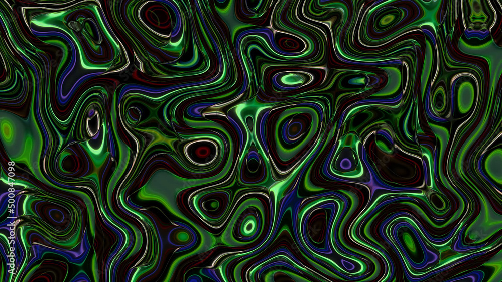 Obraz premium Abstract textural multi-colored liquid background.