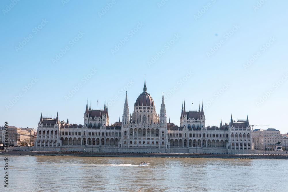 budapest parliament building at sunny day budapest parliament building at sunny day