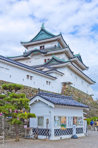 Wallpaper Mural Wakayama Castle in Wakayama city, Japan. Torontodigital.ca