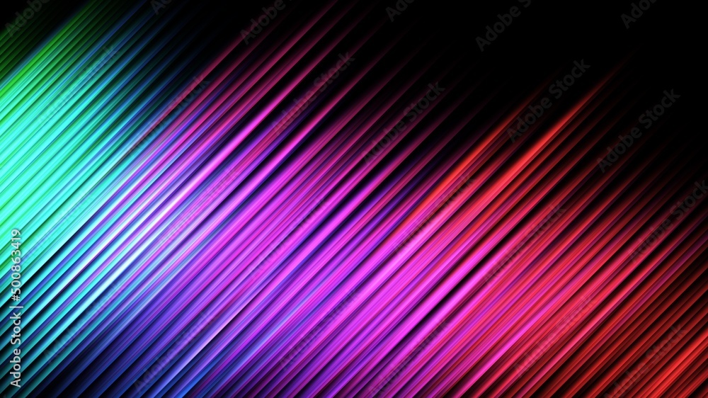Abstract Holographic Gradient Stripes  Background. Shiny Lines Texture. Color Neon Hatching Strokes Surface ,wallpaper illustration