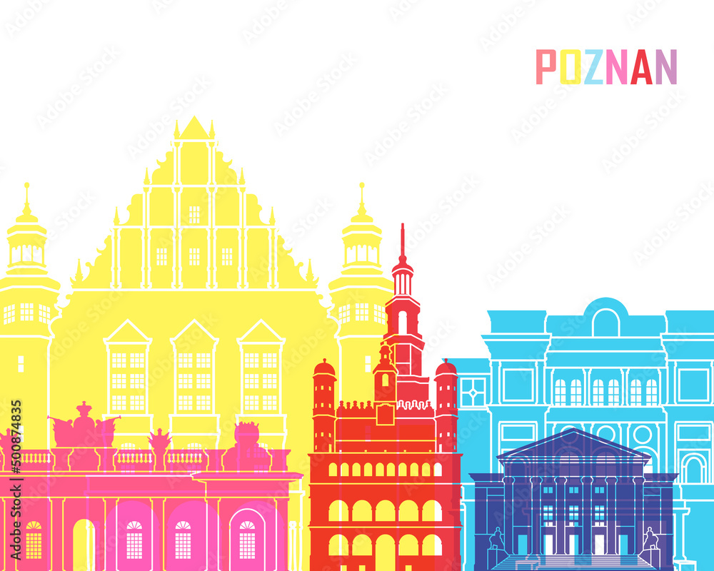 Poznan skyline pop