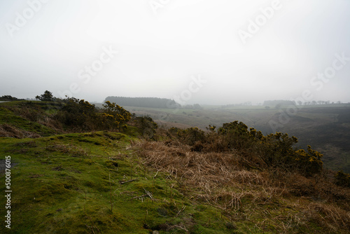 Misty morning over the North Yorkshire moors