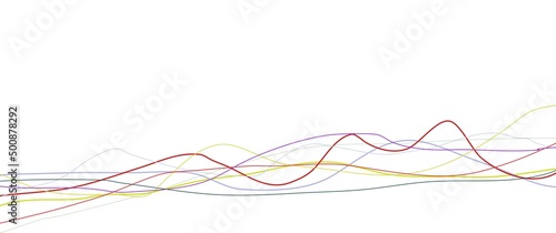 Abstract scrambled colorful lines vector illustration, perfect for background, dump background, backdrop, interior design, wallpaper, illustration