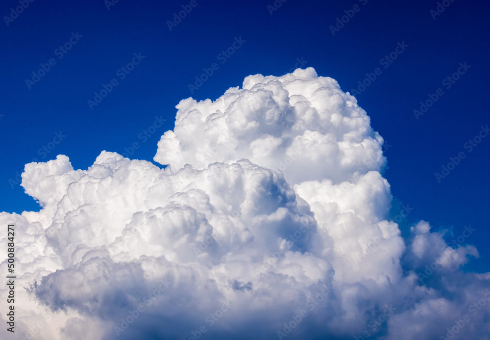 blue sky with clouds