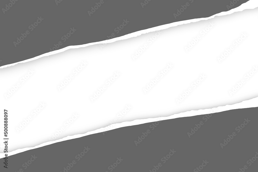torn grey paper blank space background torn grey paper blank space background