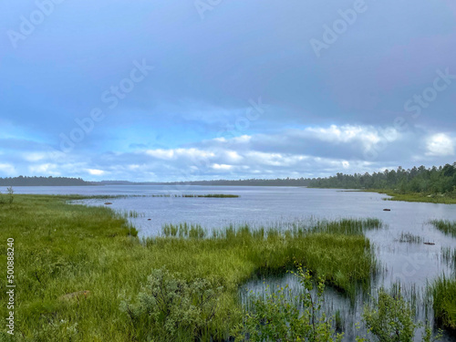 Seenlandschaft Inari  Finnland