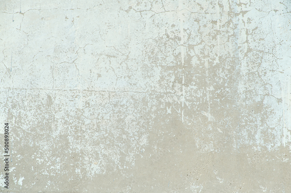 Fototapeta premium Old paint on the wall close-up, background