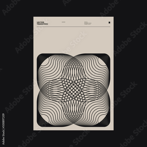 Brutalist Poster Design Graphics Made With Helvetica Typography Aesthetics And Geometric Forms