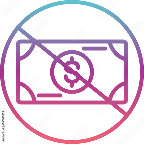 No Money Icon