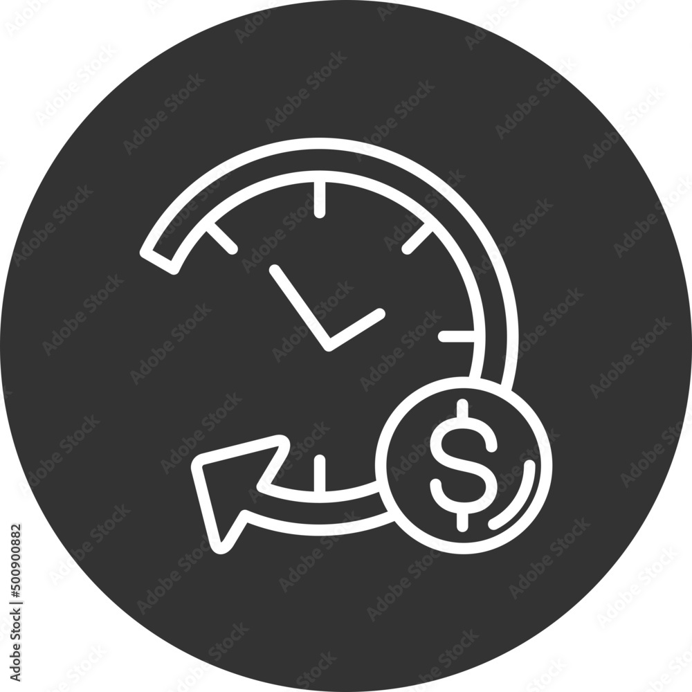 Long term debit Icon Long term debit Icon