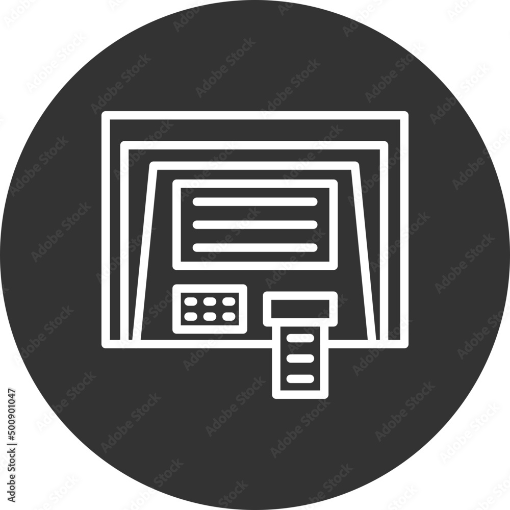 Atm Machine Icon Atm Machine Icon