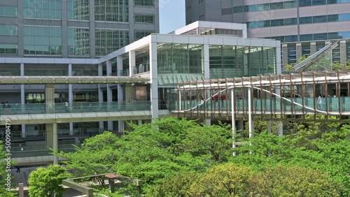 東京都品川区のビジネス街の都市景観