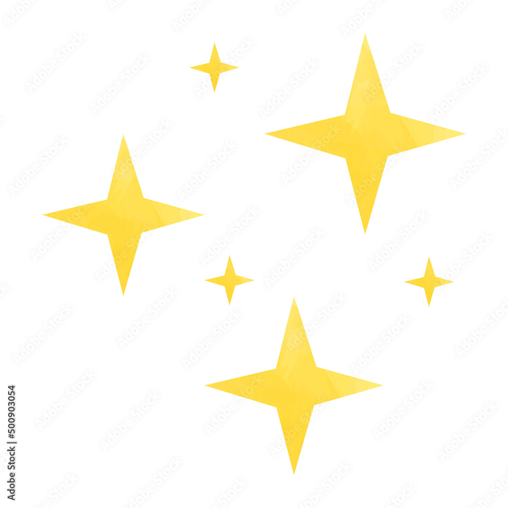 stars on white background / weather icons set / gold star / watercolor icons / stars / yellow / kids illustration stars on white background / weather icons set / gold star / watercolor icons / stars / yellow / kids illustration