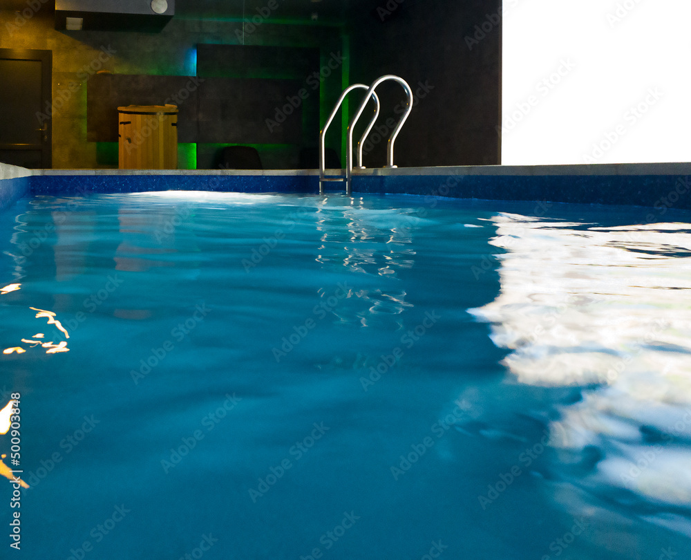 Obraz premium modern indoor swimming pool. spa in the hotel