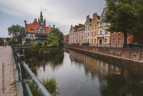 Obraz na płótnie Gdańsk w salonie