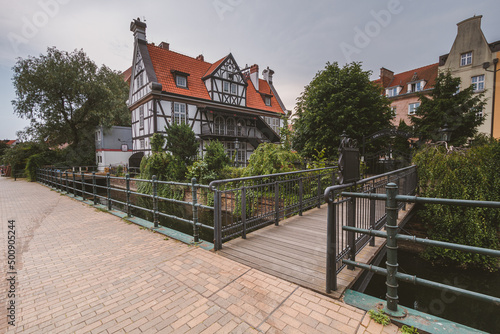 Obraz na płótnie Gdańsk w salonie