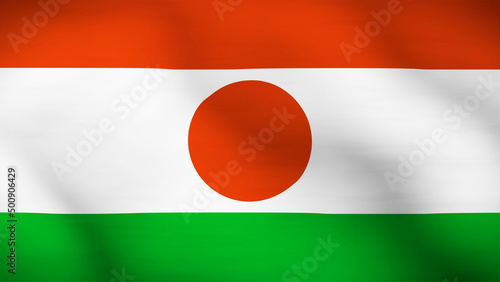 Free Download Flag of Niger Close Up - GFXLoad