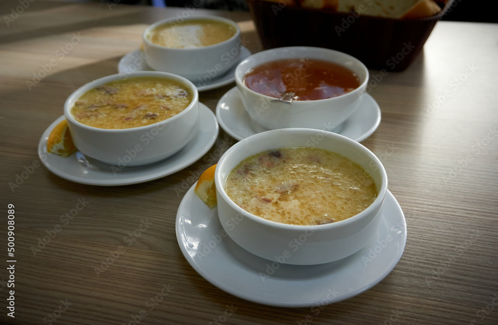 Famous Turkish soup Kelle Paca Famous Turkish soup Kelle Paca