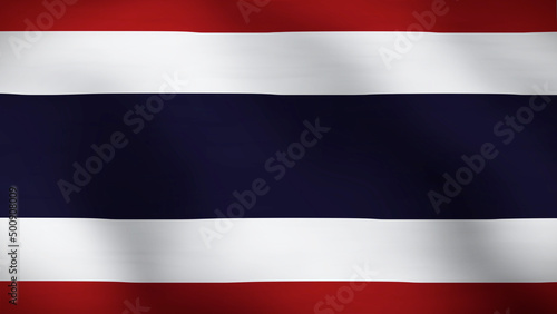 Flag of Thailand Close Up