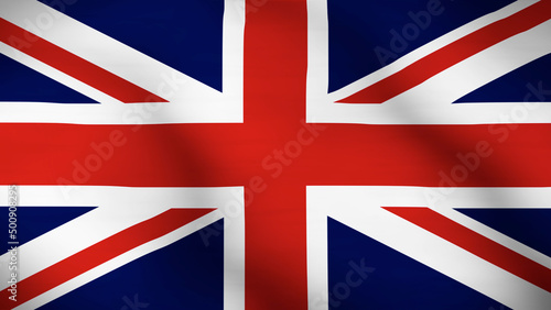 Flag of The United Kingdom Close Up