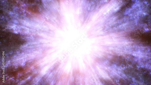 Big Bang In Space, The Birth Of The Universe photo