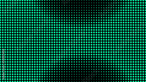 Generative real time art. Screen media technology. Code, digital creative. Coding abstract video trippy. Mesh LCD display. Scale size different hole space.
