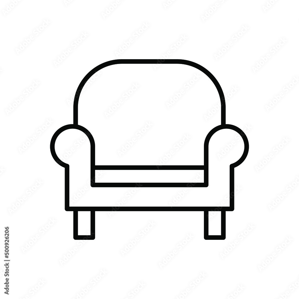 Sofa isolated icon design template Sofa isolated icon design template