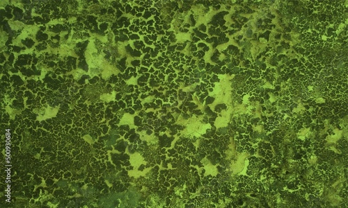 green grunge texture background.