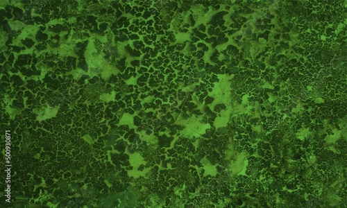 green grunge texture background.