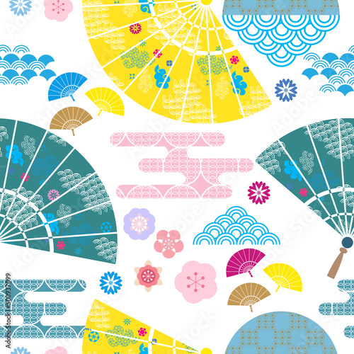 Japanese fan pattern 3