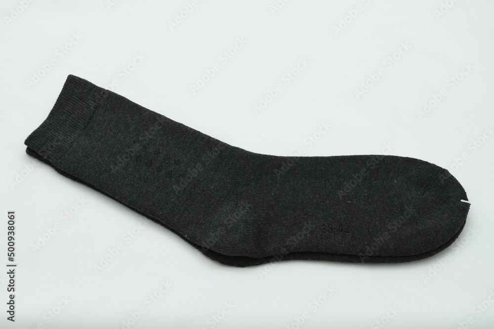 Pair of black male socks Pair of black male socks