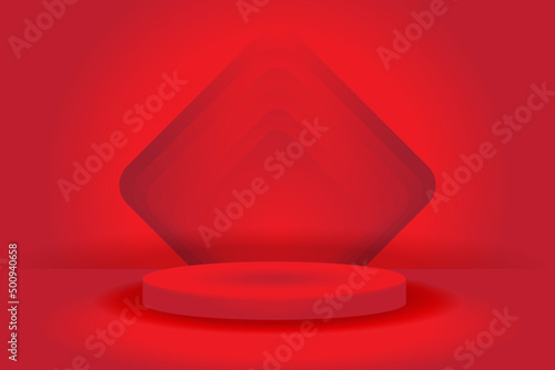 modern abstract product background with podium