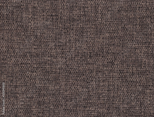 Close-up of texture fabric cloth textile background, Texture brown cotton textile background