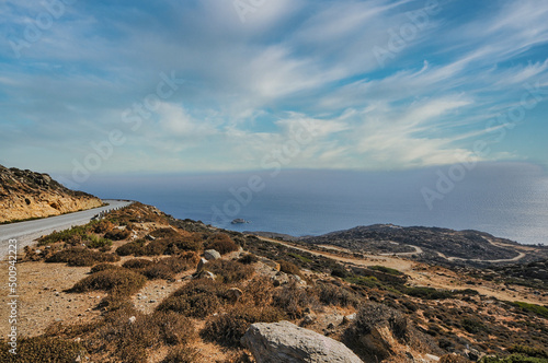 Chora town, Ios island, Cyclades, Aegean, Greece © Feelmytravel
