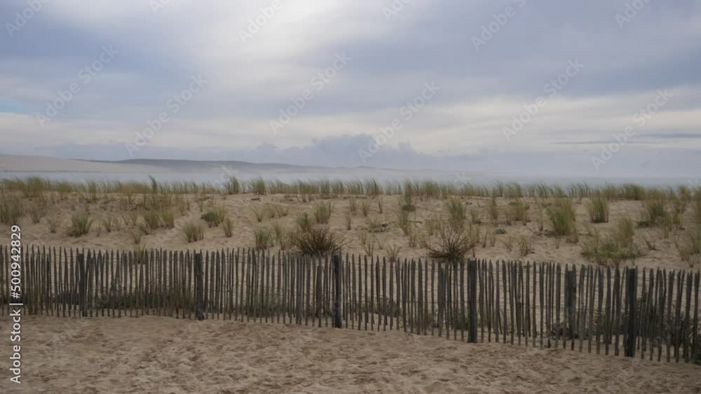 The dunes of sand of the Cap Ferret. The dunes of sand of the Cap Ferret.