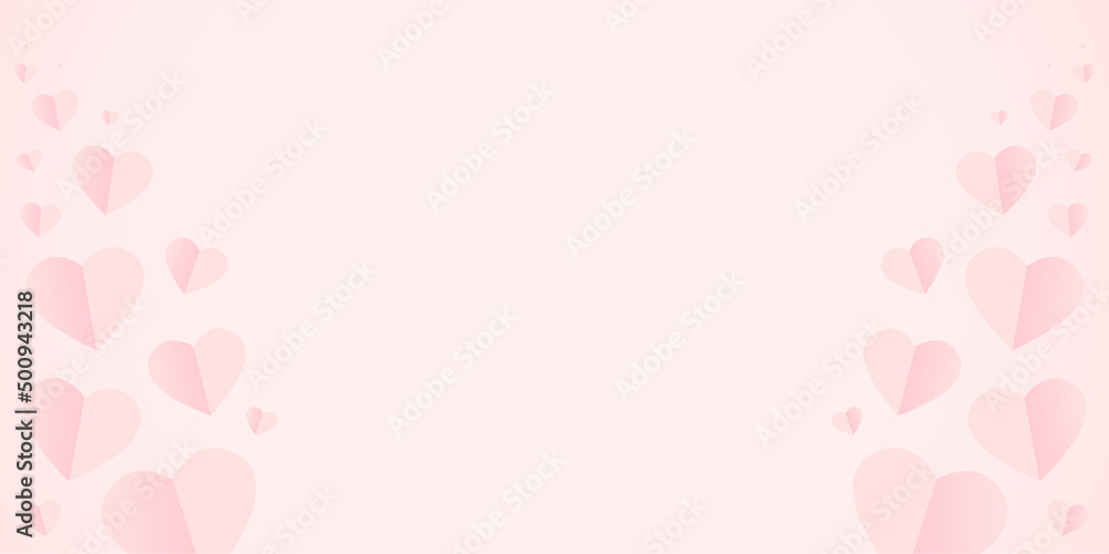 Valentine's day pink background with hearts. Vector EPS 10 Valentine's day pink background with hearts. Vector EPS 10