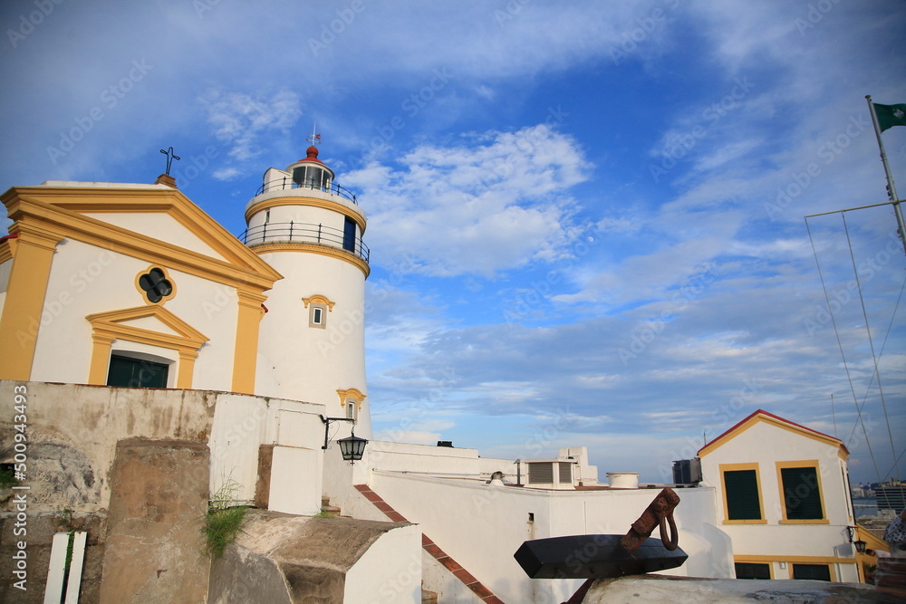 マカオのユネスコ世界遺産、ギア灯台Guia Lighthouseと「ギアの聖母教会」