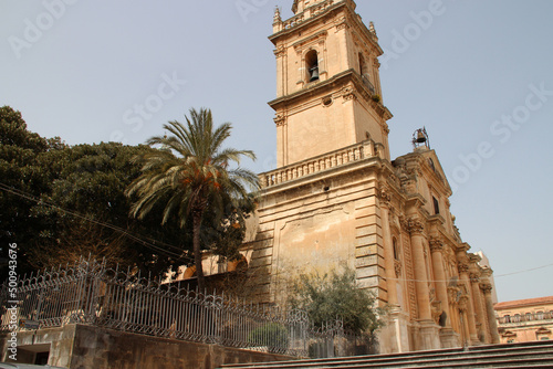 st john the baptist cathedral in ragusa in sicily (italy)