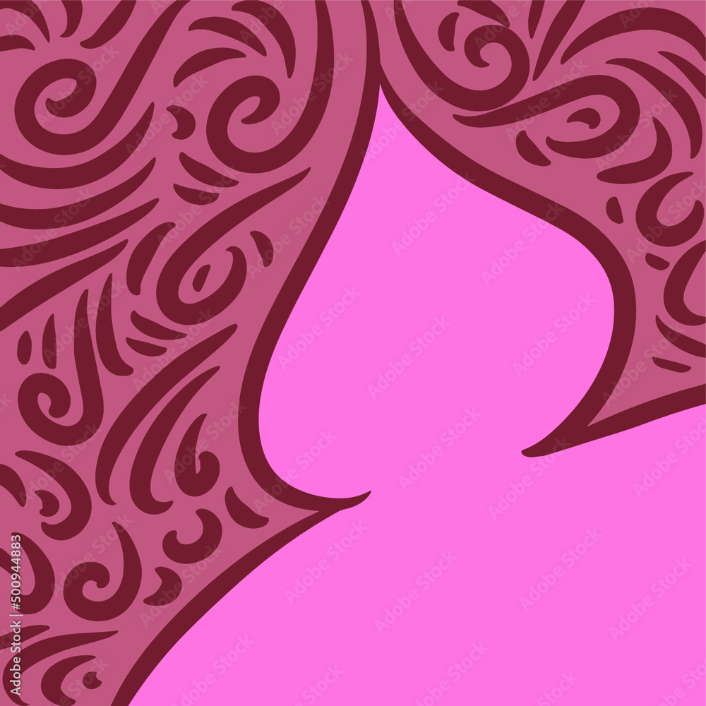 Abstract background with swirls and curves waves arabic ornament Abstract background with swirls and curves waves arabic ornament